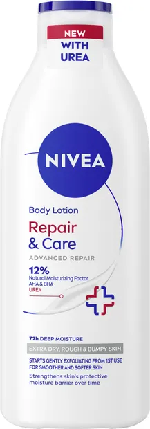 Loțiune pentru corp reparatoare cu uree Nivea Repair & Care, 400 ml
