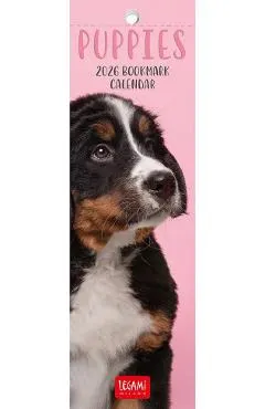 Semne de carte: Calendar 2026. Puppies