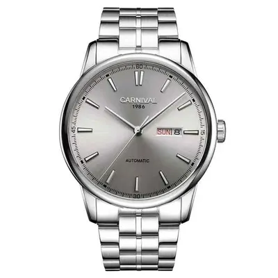 Ceas Carnival MIYOTA Mechanical - Automatic, 40mm, Stainless Steel, Sapphire Glass