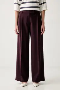 Marc O'Polo pantaloni pentru femei cu amestec de lână