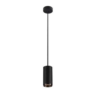Lampa suspendata, lustra NUMINOS M Pendant, black Indoor LED pendant light black/black 2700K 36°