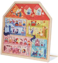 Puzzle pentru copii Toy World - Casa din povesti, 80 piese