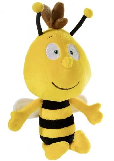 Jucarie de plus Heunec - Albina Willie, in cutie, 30 cm