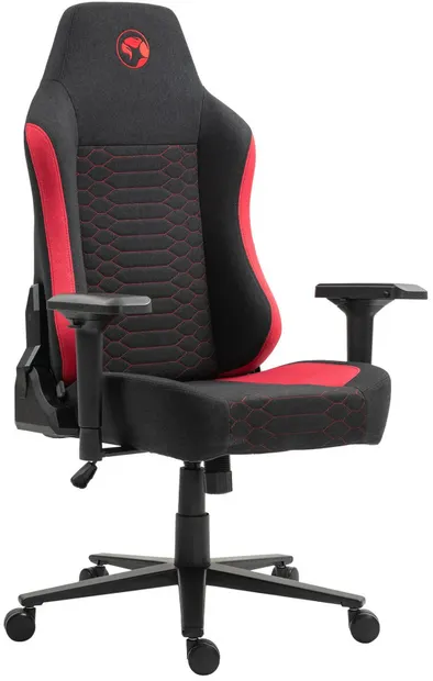 Scaun gaming Marvo - CH-178, negru/roșu