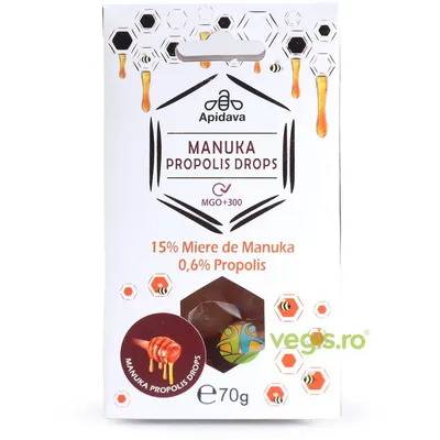 Bomboane cu Miere de Manuka si Propolis 70g