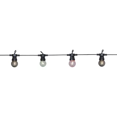 Țirag luminos cu LED-uri pentru petreceri Star Trading Small Circus, lungime 8,55 m