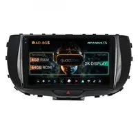 Navigatie 2K Kia Soul (2019+), Android, S-Quadcore 4GB RAM + 64GB ROM, 9.5 Inch - AD-BGS90042K+AD-BGRKIT235