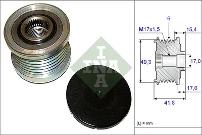Fulie Alternator Citroen Berlingo, Berlingo Multispace, C3 Ii, C3 Picasso, C4, C4 Grand Picasso I, C4 Grand Picasso Ii, C4 I, C4 Ii, C4 Picasso I, C4 Picasso Ii, C4 Spacetourer 1.4-1.6lpg Dupa 2006