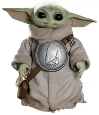 Figurină interactivă Hasbro Star Wars: The Mandalorian - Grogu, 1/1, 37 cm