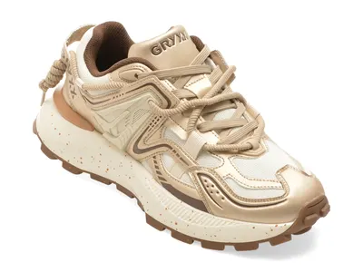 Pantofi sport GRYXX bej, 2508, din material textil