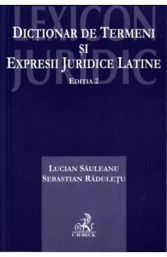 Dictionar de termini si expresii juridice latine ed.2
