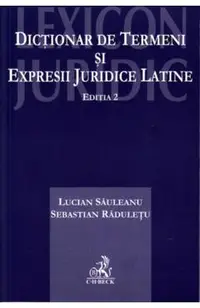 Dictionar de termini si expresii juridice latine ed.2