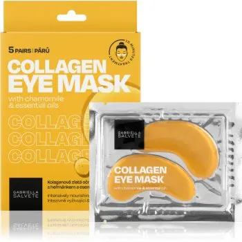 Gabriella Salvete Eye Mask Collagen Gold Masca pentru ochi pentru reducerea cearcanelor cu colagen