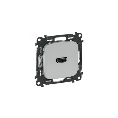 Screw-type priza HDMI 1.3 Valena Allure - aluminiu