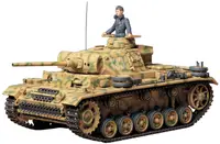Model de asamblare TAMIYA Militar: Tancuri - Panzerkampfwagen III Ausf. L (TAM35215)