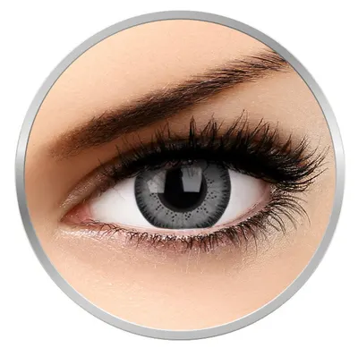 Vivid Grey 90 de purtari 2 lentile/cutie