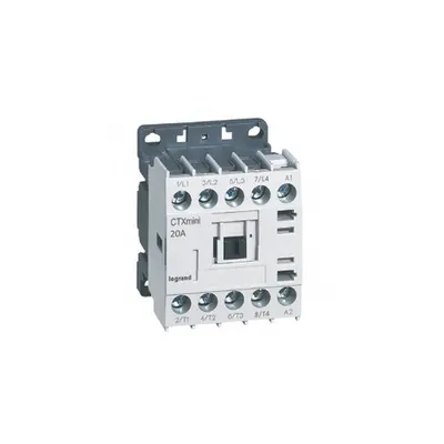 Minicontactor tetrapolar CTX³ - 20 A 230 V~ - screw terminals