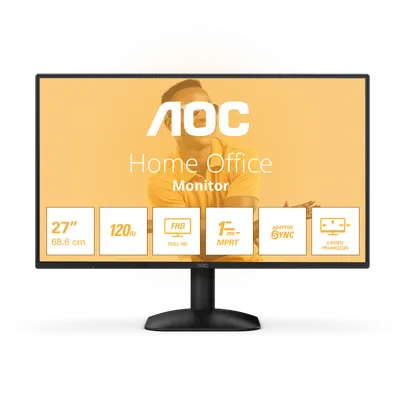Monitor Consumer AOC 27B31H, 27", 1920 x 1080 pixeli, Black, 3 ani Garantie