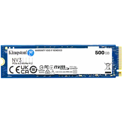 Kingston Ssd 500gb Nv3 M.2 2280 Pcie 4.0 Nvme Ssd , Ean: 740617344806