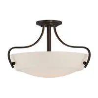 Plafoniera Chantilly 3 Light Semi-Flush Light