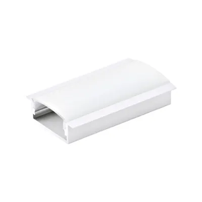 LED-Stripe Profile RE opal Abd. white, 2000mm