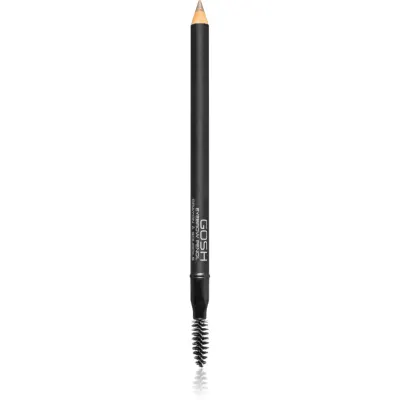 GOSH COPENHAGEN Eyebrow creion pentru sprancene cu pensula culoare 03 Grey Brown 1.2 g