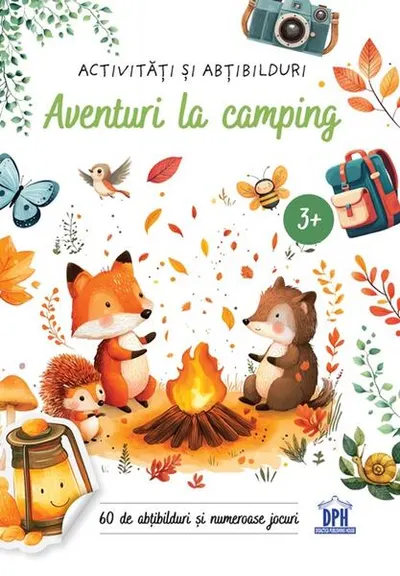 Aventuri la camping - Activități și abțibilduri - Paperback - ***