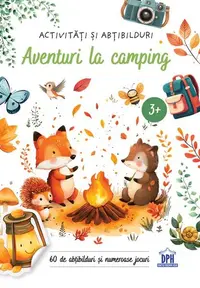 Aventuri la camping - Activități și abțibilduri - Paperback - ***
