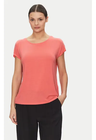 Tricou dama - 304785931 - Lyocell - Roz - Roz