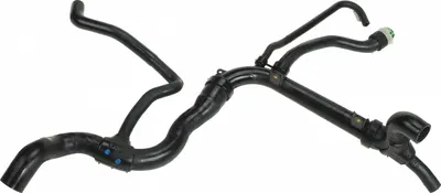 Furtun radiator inferior (33,5mm 19mm) potrivit OPEL VECTRA B 2.2 07.00-07.02