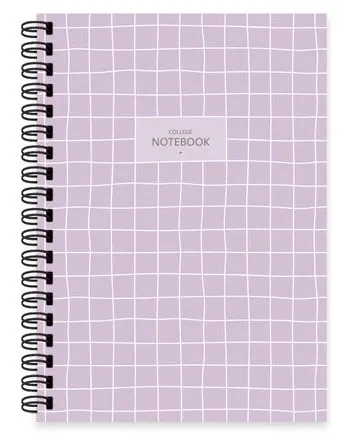 Caiet Keskin Color - Lila, A6, 80 de foi, asortiment