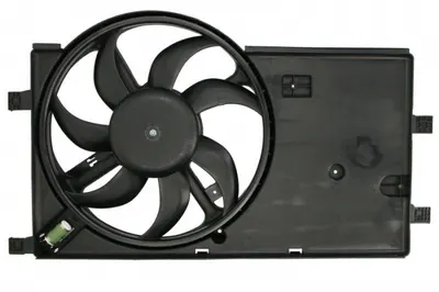 Ventilator radiator (cu carcasa) potrivit CITROEN NEMO, NEMO MINIVAN; FIAT FIORINO, FIORINO MINIVAN, QUBO; PEUGEOT BIPPER, BIPPER TEPEE 1.3D 1.4D 11.07
