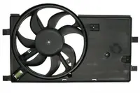Ventilator radiator (cu carcasa) potrivit CITROEN NEMO, NEMO MINIVAN; FIAT FIORINO, FIORINO MINIVAN, QUBO; PEUGEOT BIPPER, BIPPER TEPEE 1.3D 1.4D 11.07-