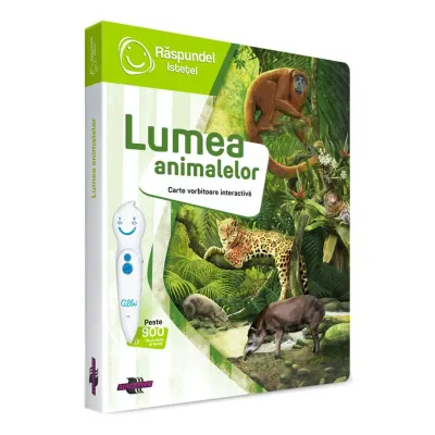 Carte interactiva, Raspundel Istetel, Lumea animalelor