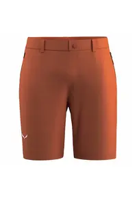 Pantaloni scurti barbati Puez Talveno - rezistenti la vant - uscare rapida - maro - material softshell