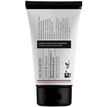 Masca de Par pentru Luminozitate cu Nalba si Ulei de Cocos Bio 150ml