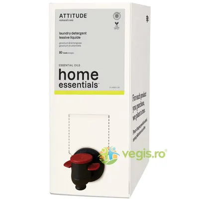 Rezerva Detergent de Rufe cu Muscata si Lemongrass 2L
