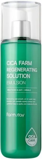 FarmStay Cica Farm Emulsie facială Regenerating Solution, 200 ml