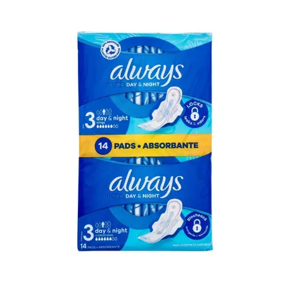 ALWAYS Engros ultra day&night 12abs