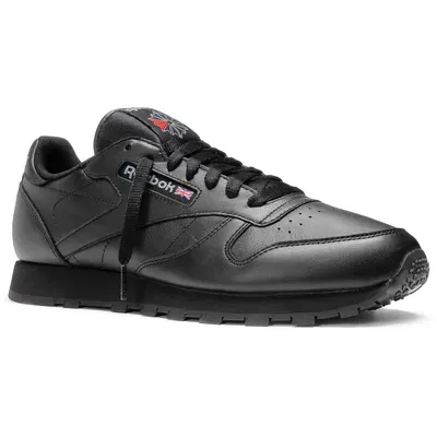 Pantofi sport barbati Reebok Classic Leather, Negru