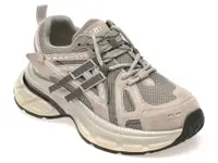 Pantofi sport GRYXX gri, 8891, din material textil si piele naturala