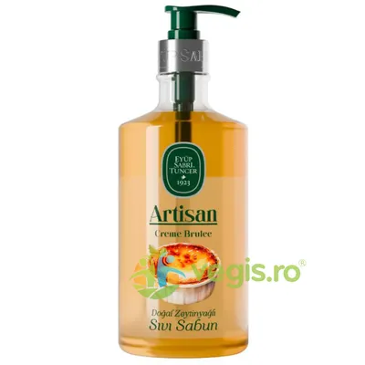 Sapun cu Ulei de Masline Artisan Creme Brulee 600ml