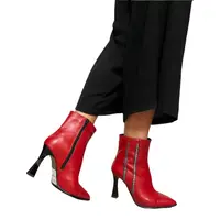 Botine LARISSA 22107.1 roșu, Raxela | marimea 39
