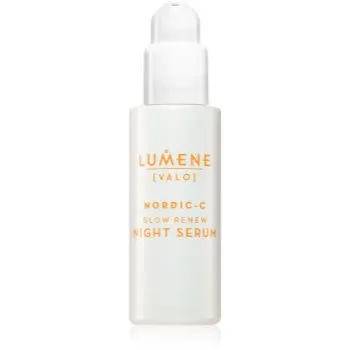 Lumene Nordic-C [VALO] Glow Renew ser de noapte pentru strălucirea și netezirea pielii