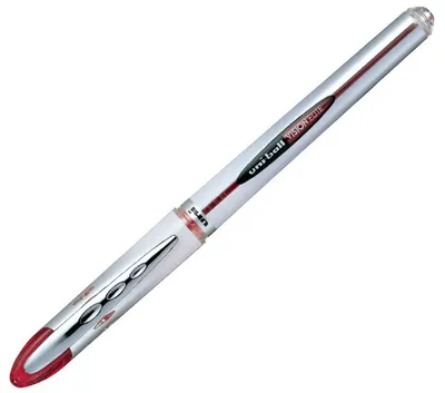 Roller Uniball Vision Elite – Argintiu, 0.8 mm