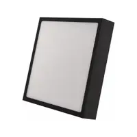 Plafonieră negru-mat LED 22.5x22.5 cm Nexxo – EMOS