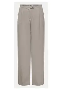 Pantaloni dama 15338347 - Poliester reciclat/Poliester - Bej - Bej
