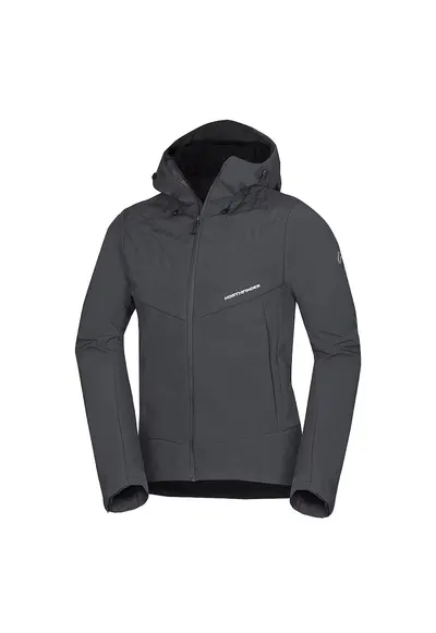 Jacheta softshell izolatie 5K/5K barbati Marquis - Argintiu inchis