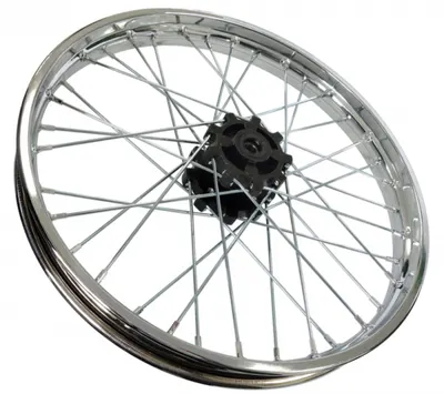 Roata completa fata cu spite 19 x1.6, pentru cross 150cc