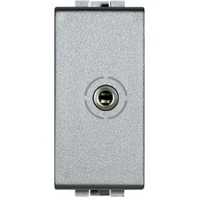 Conector cu mufa de tip mama 3,5 mm LiVinglight - cu surub - Tehnic - 1 modul